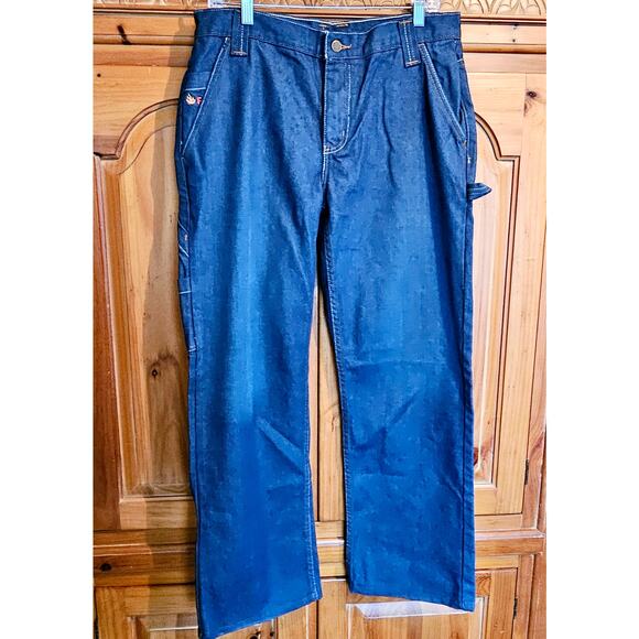 NWT Men's LAPCO FR Carpenter Jeans 100% Cotton Flame-Resistant‎ Size 33X30 - Picture 2 of 2
